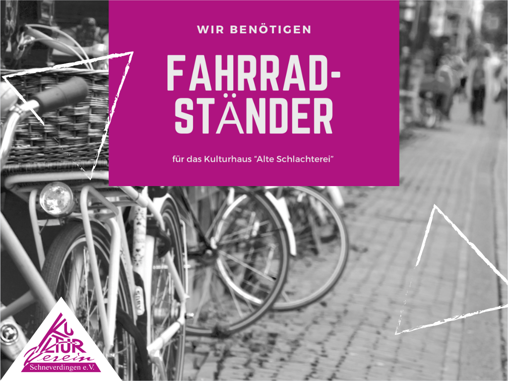 Spenden-Aktion für Fahrradständer