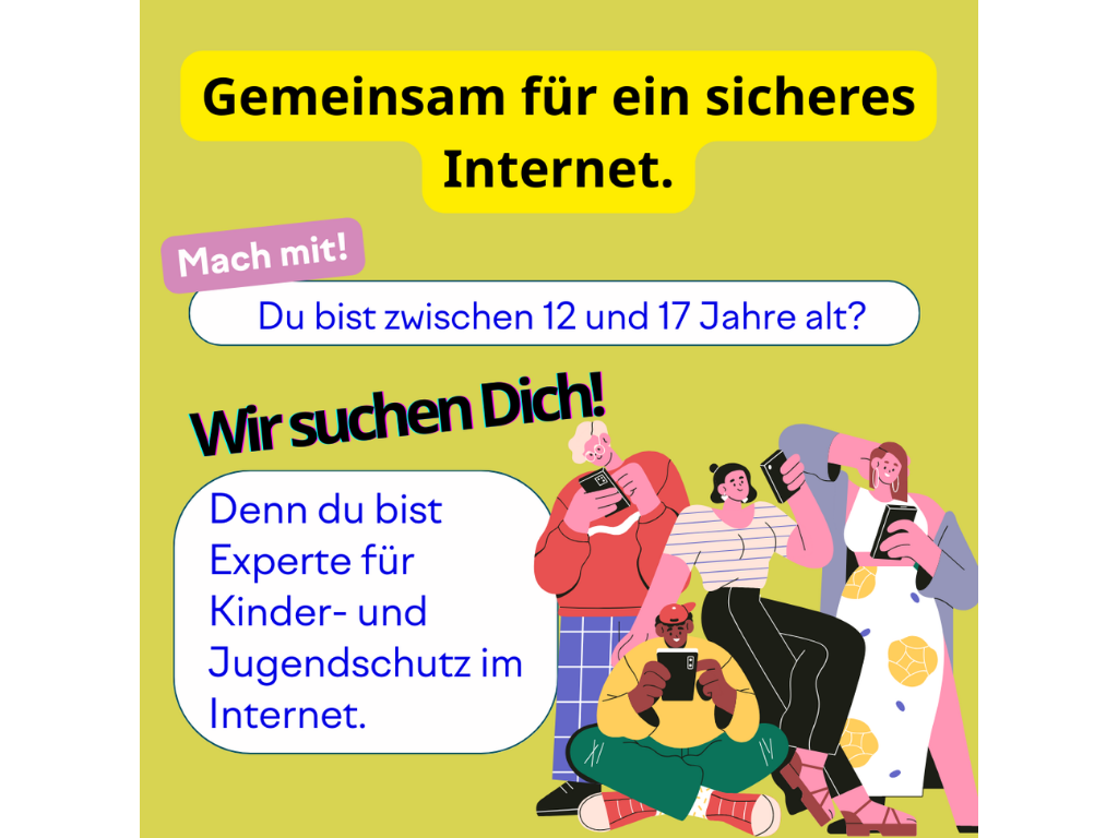 Workshop „Kinder- und Jugendbeteiligung“: Gestalte mit uns ein sicheres Internet für junge Menschen